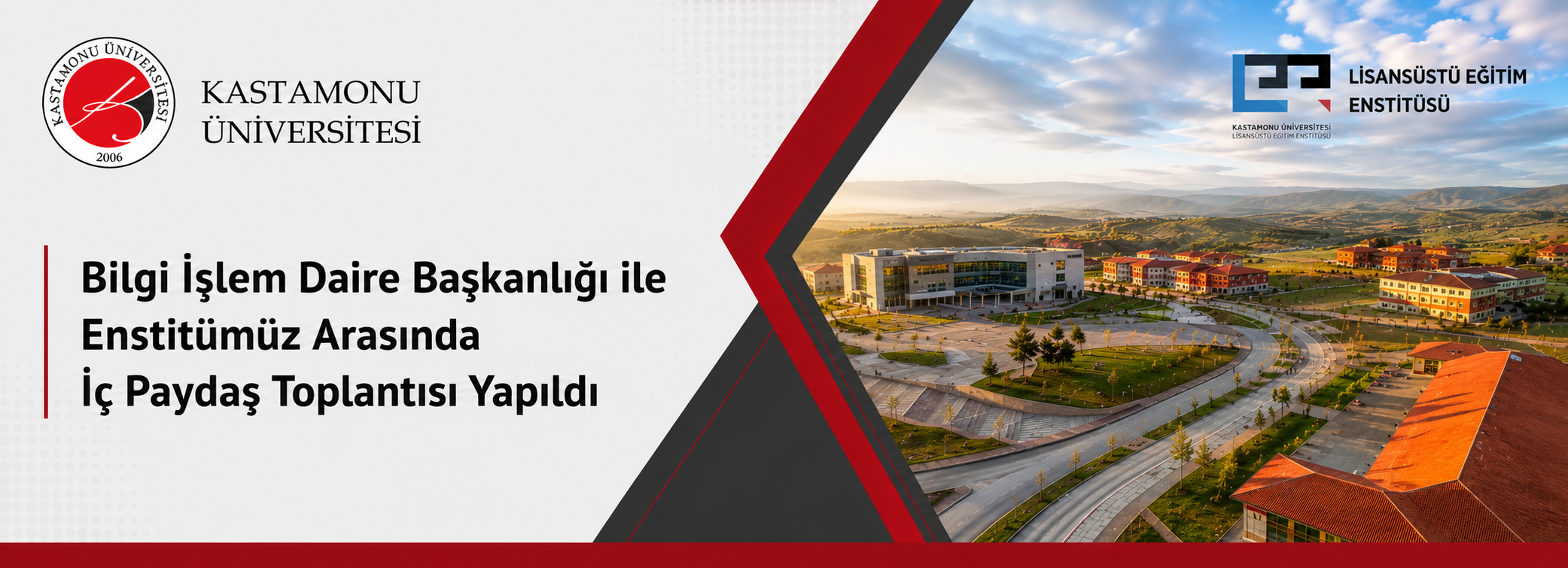 Bilgi İşlem Daire Başkanlığı ile Enstitümüz Arasında İç Paydaş Toplantısı Yapıldı