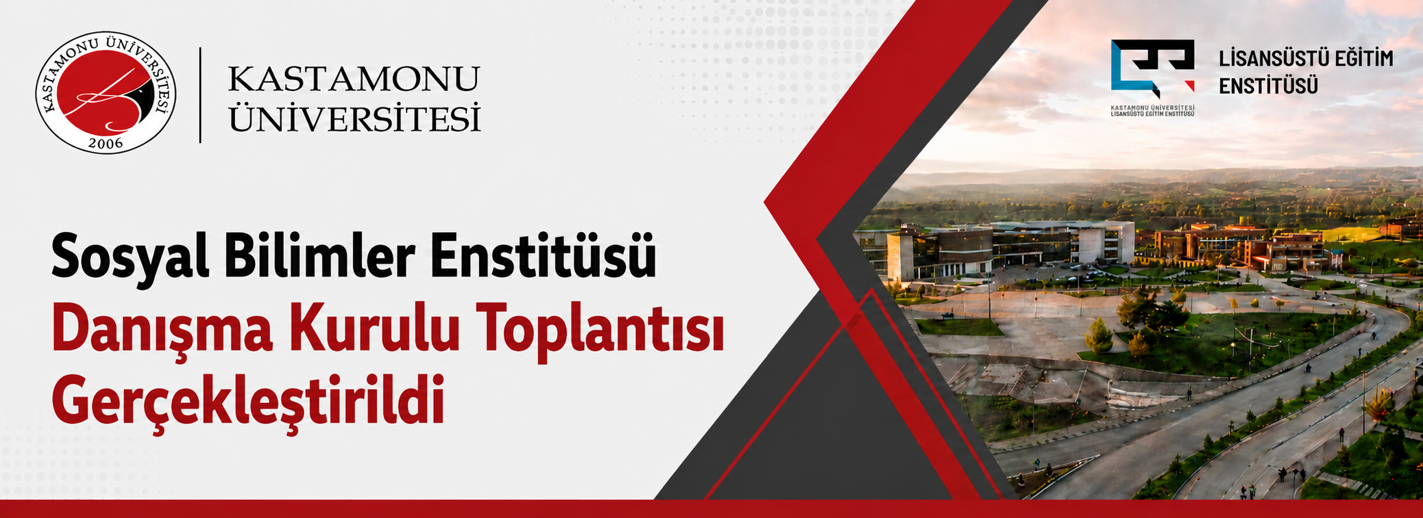 Sosyal Bilimler Enstitüsü  Danışma Kurulu Toplantısı Gerçekleştirildi