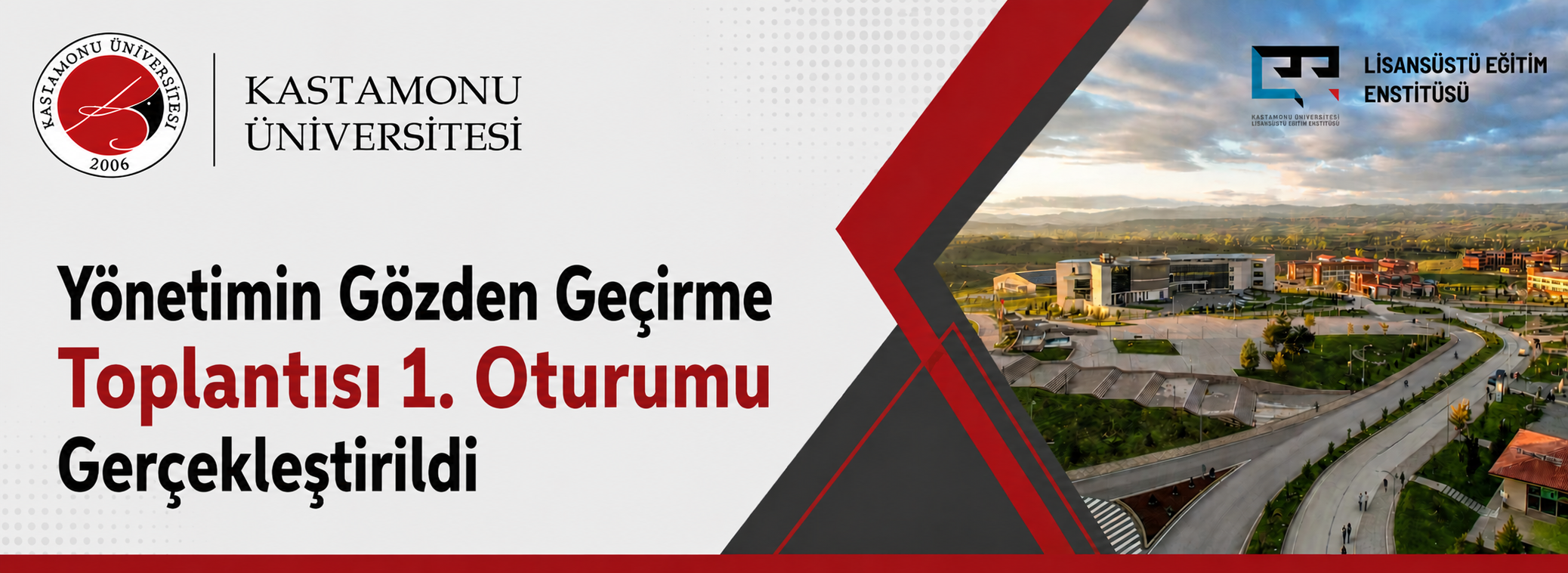 Yönetimin Gözden Geçirme Toplantısı 1. Oturumu Gerçekleştirildi