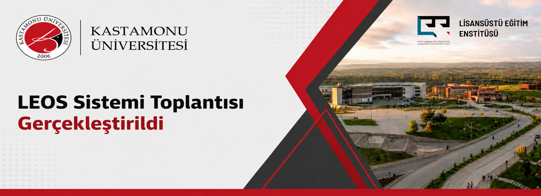 Anabilim Dalı Başkanları ile LEOS Sistemi Toplantısı Gerçekleştirildi