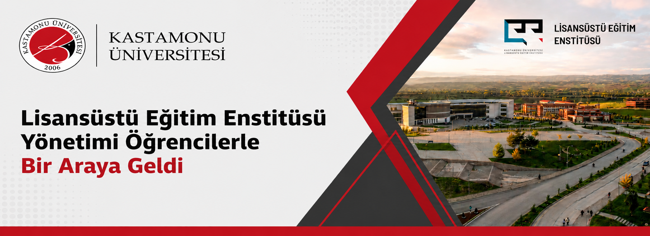 Öğrencilerle Enstitü Yönetimi Bir Araya Geldi