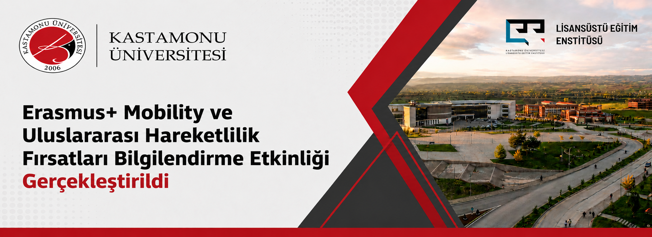 Erasmus+ Mobility ve Uluslararası Hareketlilik Fırsatları Bilgilendirme Etkinliği Gerçekleştirildi