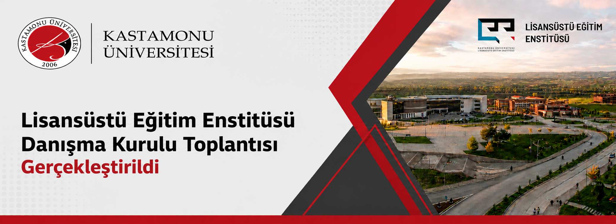 Kastamonu Üniversitesi Lisansüstü Eğitim Enstitüsü Danışma Kurulu Toplantısı Gerçekleştirildi