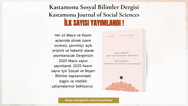 Kastamonu Sosyal Bilimler Dergisi İlk Sayısıyla Yayımda